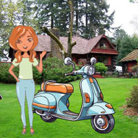 Free online html5 games - Wow Reeta Seeking Her Vespa game 