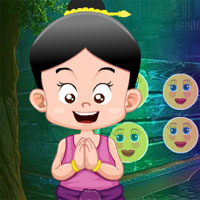 Free online html5 games - G4K Traditional Welcome Girl Escape  game 
