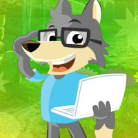 Free online html5 games - G4K Fox Escape With Laptop game - Games2rule 