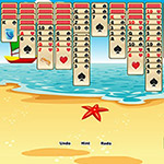Free online html5 games -  Tropical Spider Solitaire  game 