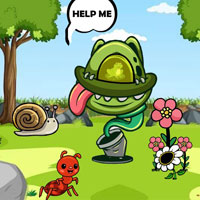 Free online html5 escape games - Wow Frog Inside Enchanted Plants