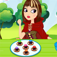 Free online html5 games - Cerises Wood Chocolate Pretzel Treats game 