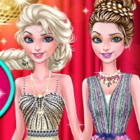 Free online html5 games - Elsa Catwalk Challenge game 