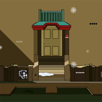 Free online html5 games - Chinese Temple Door Escape game 