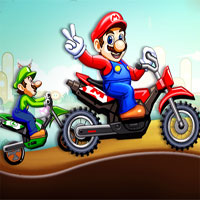 Free online html5 games - Mario Super Race game 
