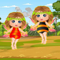 Free online html5 games - Wow Assist The Twin Fairy game - Games2rule 