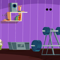 Free online html5 games - GFG Private Fitness Room Escape game 