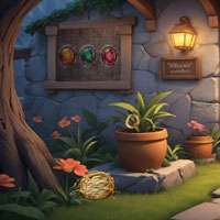 Free online html5 games - Nightshade Warlock Girl Escape game 