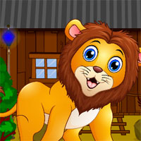 Free online html5 games - AVM Rescue the Forest Lion game - Games2rule 