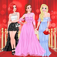 Free online html5 games - Princesses Red Carpet Gala game 