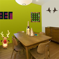 Free online html5 games - 8BGames New Year Shopping Escape game 