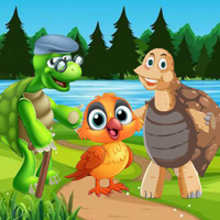 Free online html5 games - HOG Tortoise Meet Friends game 