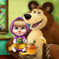 Free online html5 games - Masha Spring Allergy game 