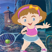 Free online html5 games - G4K Baby Tennis Player Rescue  game 