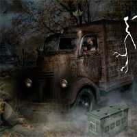 Free online html5 games - Scary Zombie House Escape 3 game - Games2rule 