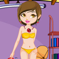 Free online html5 games - Flower Design Dress Up game 