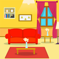 Free online html5 games - 	Meena Living Room Escape game 