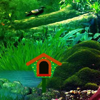 Free online html5 games - Fantasy River Fall Forest Escape game 