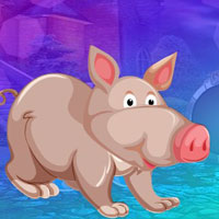 Free online html5 games - G4K Pudgy Pig Escape game 