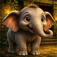 Free online html5 escape games - Baby Tusker Escape Game