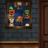 Free online html5 games - Amgel Halloween Room Escape 26 game - Games2rule 