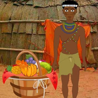 Free online html5 games - Thanksgiving Tribe Forest 11 HTML5 game - Games2rule 