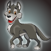 Free online html5 games - G2J Cheerful Wolf Escape game - Games2rule 