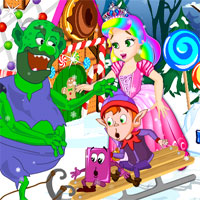 Free online html5 games - Princess Juliet Winter Escape game 