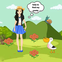Free online html5 escape games - Wow Locate Girl Scooty