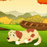 Free online html5 games - G2J Help to the Injured Pet Dog game - Games2rule 
