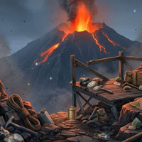 Free online html5 escape games - Heart of the Volcano