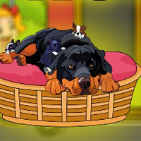 Free online html5 games - Rescue The Rottweiler Puppy game - Games2rule 