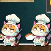 Free online html5 games - Find Chef Cat Leo game - Games2rule 