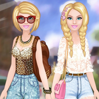 Free online html5 games - Barbie Good or Bad game 