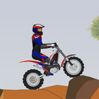 Free online html5 games - Moto Trial Fest 2 Desert Pack game 