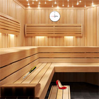 Free online html5 games - 8b Christmas Spa Break Escape game 