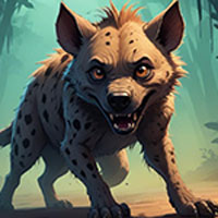 Free online html5 escape games - Tricky Hyena Rescue Game