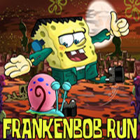 Free online html5 games - Frankenbob Run game 