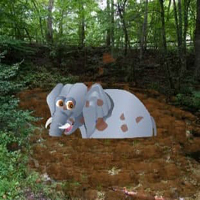 Free online html5 games - Bush Pit Elephant Escape HTML5 game - Games2rule 