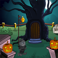 Free online html5 games - Halloween Brightness Paves The Path game 