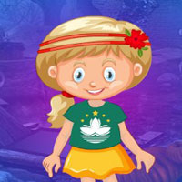 Free online html5 games - G4K Childishness Girl Escape game 
