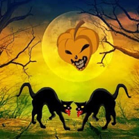 Free online html5 games - Halloween Nightmare Land Escape HTML5 game - Games2rule 