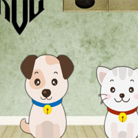 Free online html5 games - 8b Lazy Dog Escape game 