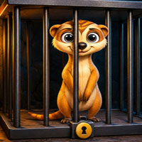 Free online html5 escape games - Free the Caged Meerkat