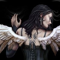 Free online html5 games - Dark Angel Stars game 
