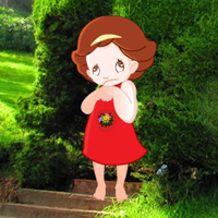 Free online html5 games - Little Girl Garden Rescue game - Games2rule 