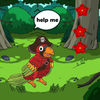 Free online html5 games - BIG Pirate Macaw Reach To Boat game 