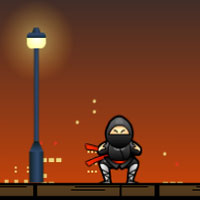 Free online html5 games - Sticky Ninja Missions game 