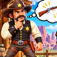 Free online html5 escape games - Help the Cowboy Find His Gun