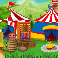 Free online html5 games - GB New Year Circus Escape game 